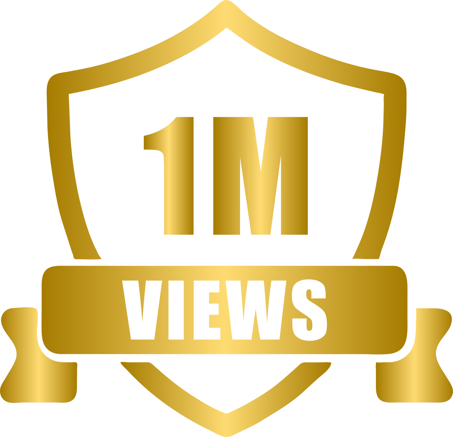 1 million views celebration